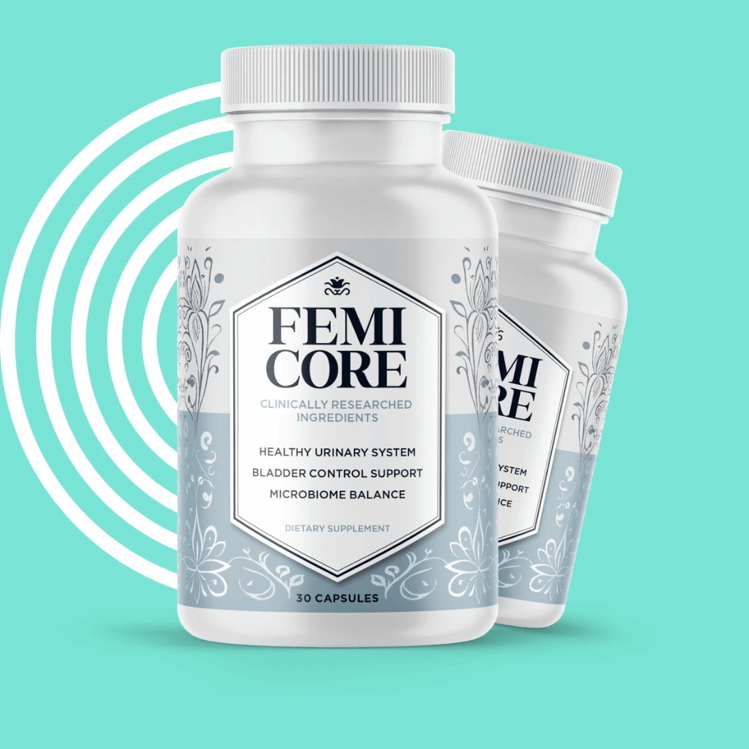 FemiCore women's wellness supplement bottle